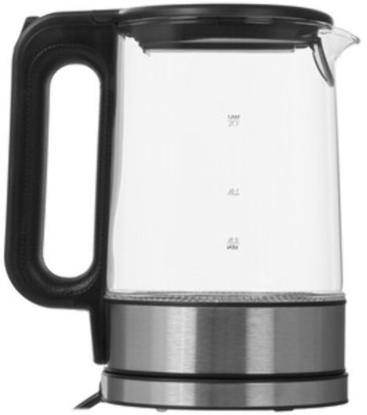 Чайник электрический Maunfeld MGK-612BK, 1.7л, стекло/металл
