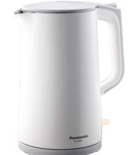 Чайник электрический Panasonic NC-CWK50 1.7 л, 1500 Вт, белый корпус: нерж.сталь/пластик