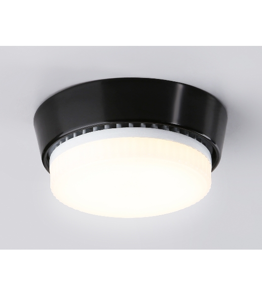 Светильник накладной G10189 BK черный GX53 max 12W D90*20