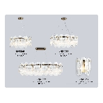Светильник Ambrella light LH31255/12 BS/CL латунь/прозрачный E14*12 max 40W 1000*340*270, фото7