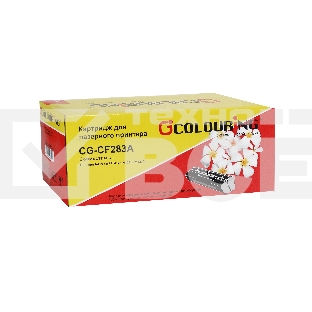 Картридж лазерный Colouring CG-CF283A чёрный (1500 стр.) для HP LaserJet Pro MFP M125/M127fn/M127fw/M225dn