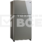 Холодильник Sharp SJ-XG60PGSL серебристый двухкамерный 422/178 л морозилка сверху, No Frost, фото3