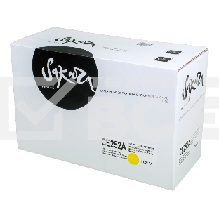 Картридж лазерный Sakura CE252A для HPColor LaserJet CM3530MFP/CM3530fsMFP/CP3525/CP3525n/CP3525dn/CP3525x, желтый, 7000 к.