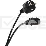 Кабель компьютер - розетка 3m 220V (Европейский стандарт) VCOM/TELECOM, фото7