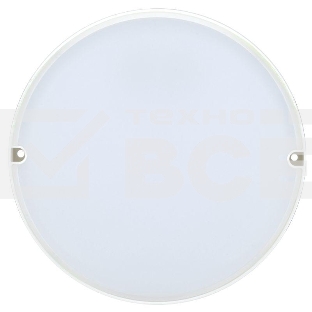Светильник Iek LDPO0-2005-12-6500-K01 LED ДПО 2005 12Вт 6500K IP54 круг белый
