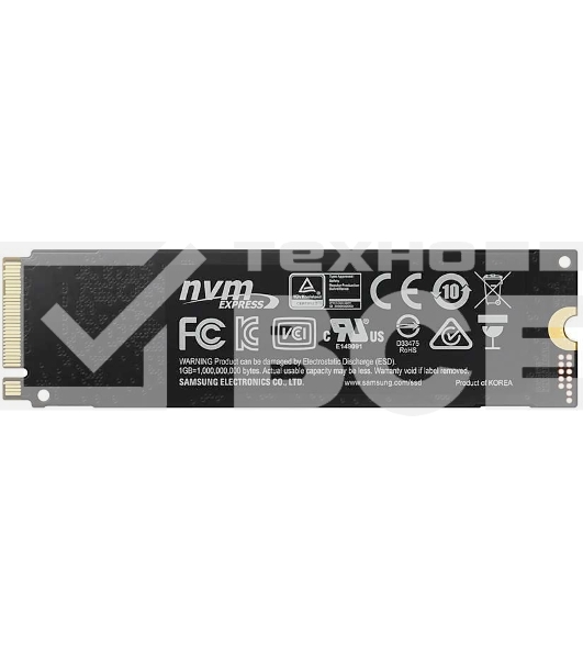 Накопитель SSD Samsung 970 EVO Plus MZ-V7S250BW, 250Gb, PCIe 3.0 x4, M.2 2280, NVMe, R/W 3500/2300