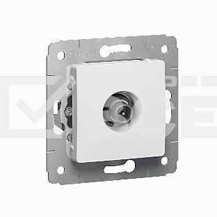 Розетка телевизионная СП Cariva оконечная 10дБ 2150/2400МГц бел. Legrand 773679