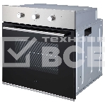 Духовой шкаф встраиваемый полноразмерный Evelux EO 620 X, 60 см, 8 режимов, 65л, нержавеющая сталь, фото4