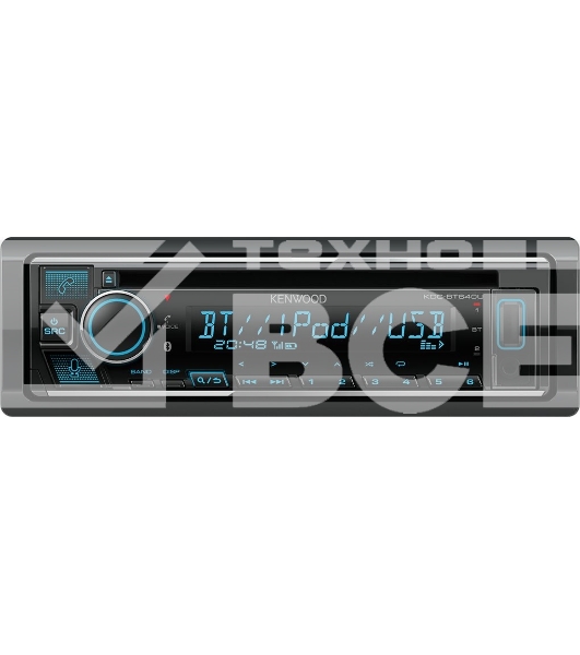 Автомагнитола CD Kenwood KDC-BT640U 1DIN 4x50Вт