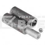Петля гаражная с шаром d 20*140мм, 4 шт., Россия Сибртех, фото 1