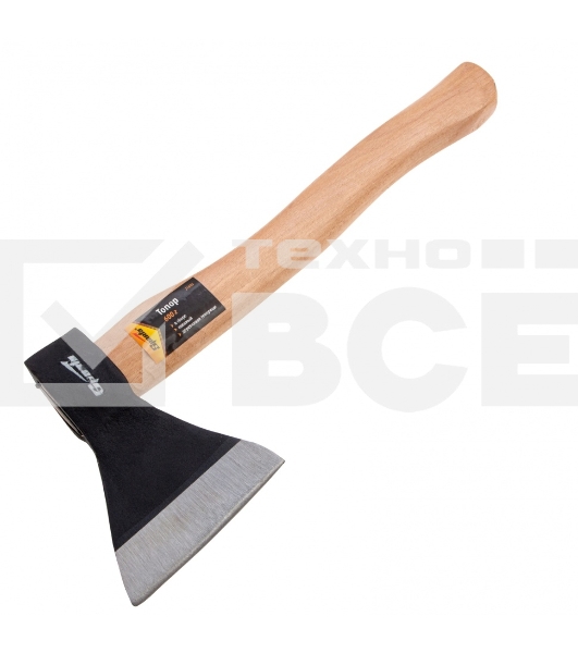 Топор SPARTA 21605  600 г в сборе кованый деревянное топорище