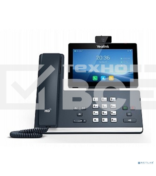 Телефон YEALINK SIP-T58W with camera, видеотерминал, Android, WiFi, Bluetooth, GigE, CAM50, без БП, шт