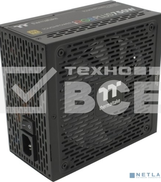 Блок питания Thermaltake ATX 750W Toughpower iRGB Plus 80 PLUS gold (24+4+4pin) APFC 140mm fan color LED 9xSATA Cab Manag RTL