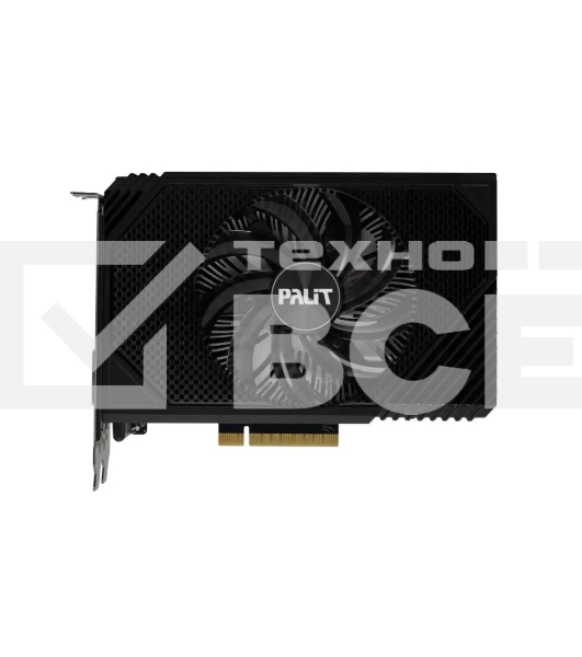 Видеокарта Palit RTX3050 STORMX OC 6Gb NVIDIA GeForce RTX 3050 6Gb PCI-E 4.0 96bit GDDR6 1042/14000 DVIx1 HDMIx1 DPx1 HDCP Ret