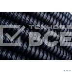 Труба гофрированная ПНД ЭРА черный d 20 мм с зонд. легкая 100 м (15), фото 1