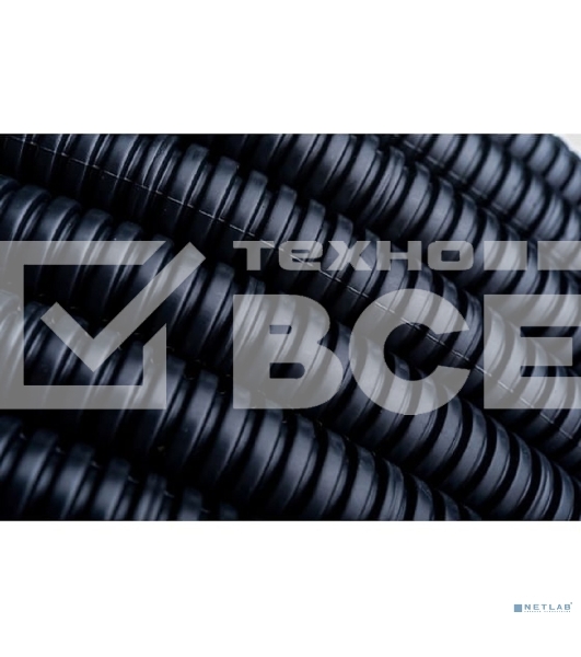 Труба гофрированная ПНД ЭРА черный d 20 мм с зонд. легкая 100 м (15)