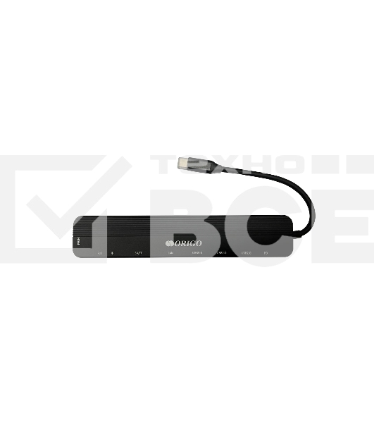 Док-станция USB-C 9-в-1 ORIGO OU3350SNPD/A1A USB 3.0, 2xUSB 2.0, USB-C/PD 3.0, HDMI, Gigabit LAN, SD/TF/microSD, TRRS, Mic