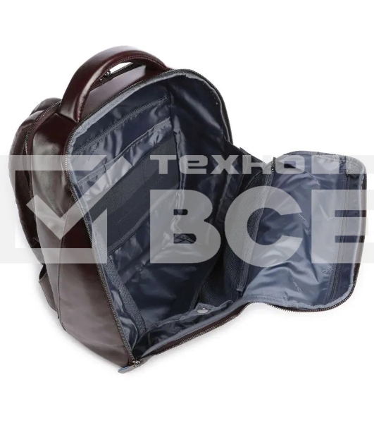 Рюкзак мужской Piquadro Blue Square CA6591B2/MO, кожа, красное дерево