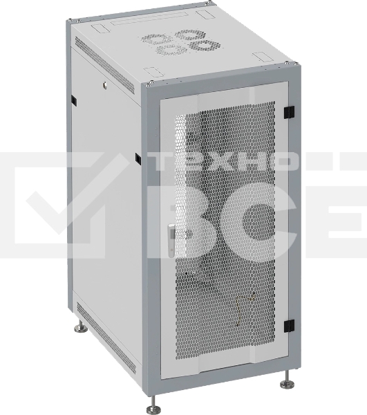 Шкаф коммутационный Sysmatrix (SL 6622.733) напольный 22U 600x600мм пер.дв.перфор. задн.дв.перфор. 800кг серый IP20