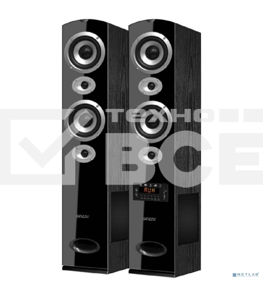 Акустическая система Ginzzu GM-328 2.0, 2x100W/BT/USB/SD/FM/AUX/ДУ