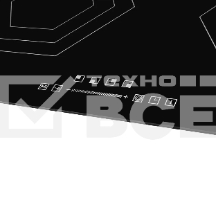 Встраиваемые электрические панели Monsher MHE 6019 Независимая стеклокерамическая варочная поверхность,Ширина 60 см, 4 зоны ускоренного нагрева,Электронное сенсорное управление,5 цифровых дисплеев, 9 уровней мощности, 1 двойная зона нагрева, 1 овальная зо