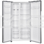 Холодильник Kraft KF-MS5701DI темно-серый двухкамерный 372/198л морозилка сбоку, Side by Side, фото6