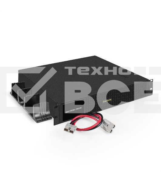 Батарейный блок ExeGate PowerExpert BX-2U3000.48V.8S9Ah для UHB-3000 (батареи 12V 9Ah - 8шт, Rackmount 2U/Tower, металлический корпус, черный)