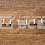 Гирлянда светодиодная Neon-night Свечи 20м, темно-зеленый ПВХ, 100 LED теплый белый, не соединяется, фото 1