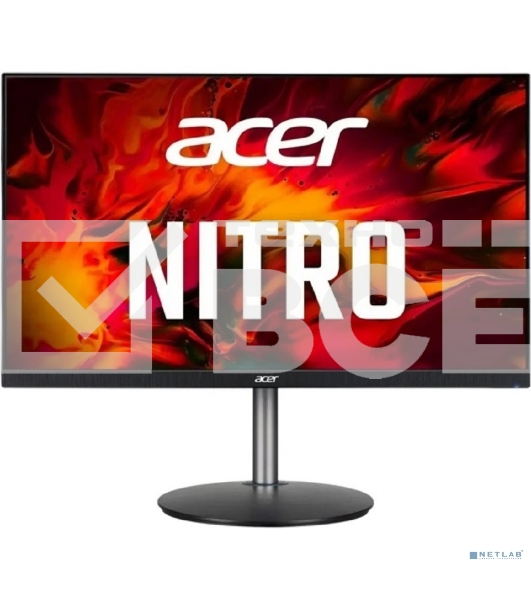 Монитор Acer XF273P6bipr 27'', ZeroFrame, черный, IPS, 1920x1080, 1ms, 250cd, 144Hz, HDMI(1.4), DP(1.2), FreeSync, h. adj 150, Vesa:100x100