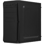 Компьютерный корпус Minitower ExeGate BA-202-UNS350 (mATX, БП UNS350 с вент. 12см, 2хUSB, аудио, черный), фото9