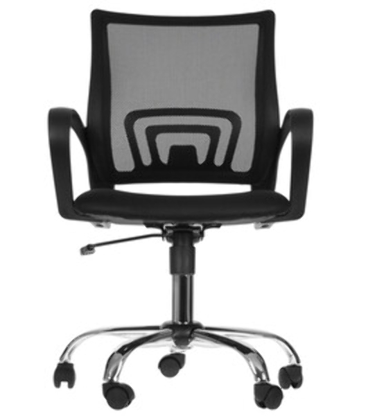 Кресло Бюрократ CH-695N/SL/BLACK черный, сетка, 120 кг, механизм качания