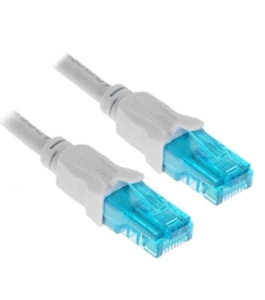 Патч-корд Vention прямой UTP cat.5е, RJ45 - 3 м. Серый VAP-A10-S300