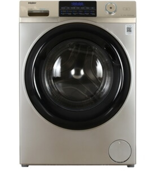 Стиральная машина Haier HW70-BP12959GE золотой, загрузка фронтальная 7кг, 1200 об/мин., класс: A+++
