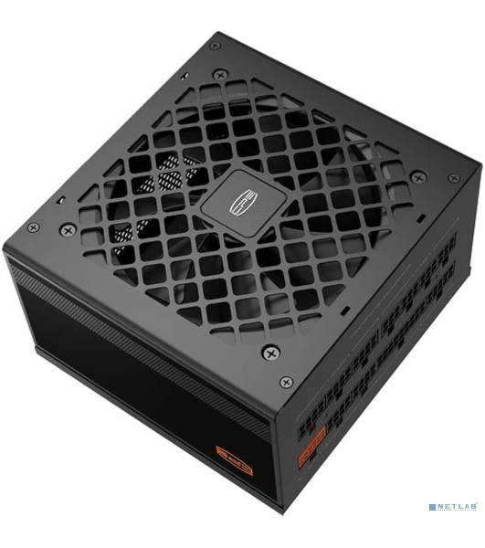 Блок питания PCCooler, 1000W 80 PLUS Gold (ATX, 3.1, Full modular, 1x24(20+4)pin, 2xCPU 8(4+4)pin, 3xPCIe*2 8(6+2)pin, 1x12VHPWR, 9xSATA*3, 3xMOLEX4pin, Active, 120x120мм, 140x150x86мм, APFC, OVP/UVP/SCP/OPP/OCP/OTP/SPD, black)