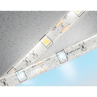Светодиодная лента Ambrella light GS1903 5050 30Led/ 7.2W m/ 12V IP65 6500K/ 5000*10*2.87mm (2 конт.)
