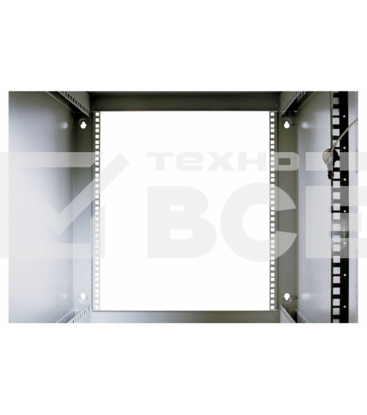 Шкаф телеком. настенный разборный 9U (600х350) дверь стекло (ШРН-Э-9.350) (1 коробка)