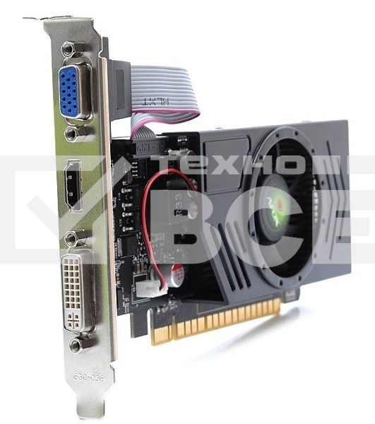 Видеокарта AFOX Geforce GT730 1GB DDR3 128Bit DVI HDMI VGA LP Single Fan