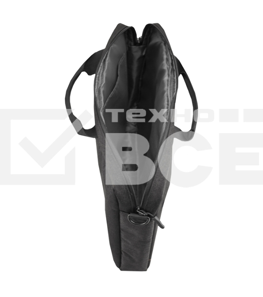 Сумка Continent  CC-211 Black (полиэстр, черный  15,6'')