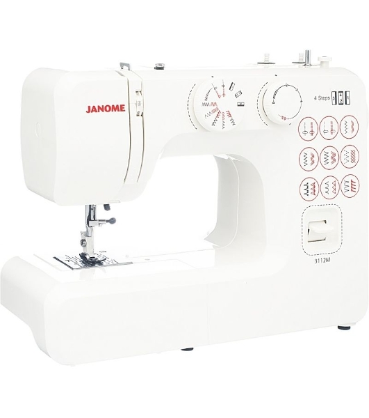 Швейная машина Janome 3112M 15 операций, петля полуавтомат ,верт.челнок