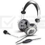 Наушники с микрофоном Genius HS-04SU серый накладные оголовье (31710045100), фото4