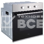 Духовой шкаф встраиваемый полноразмерный Evelux EO 620 X, 60 см, 8 режимов, 65л, нержавеющая сталь, фото3