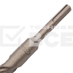 Бур по бетону, двойная спираль, Cobalt W-tip, 20x310 мм, SDS PLUS Denzel, фото5