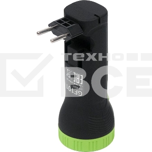 Фонарь ручной модель GFL101 1W 50lm lead acid 250mAh LED 1/10/120