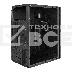 Компьютерный корпус Minitower ExeGate BAA-303 (mATX, без БП, 2*USB, HD Audio, черный), фото6