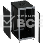 Шкаф коммутационный Sysmatrix (SL 6642.912) напольный 22U 600x600мм пер.дв.стекл металл 800кг черный 88кг IP20, фото2
