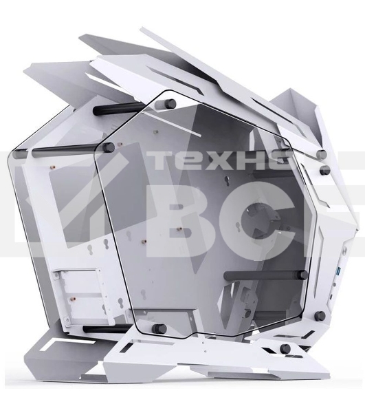 Компьютерный корпус JONSBO MOD-3 Mini White без БП, боковые панели из закаленного стекла, mini-ITX, micro-ATX, белый