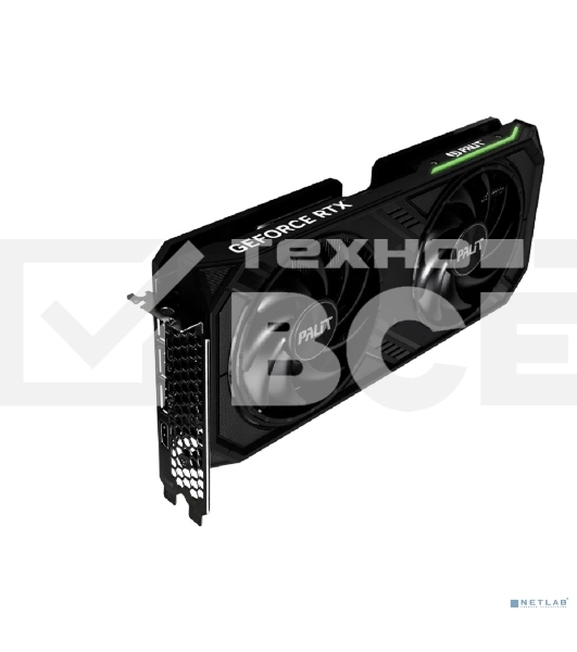 Видеокарта Palit RTX4070 DUAL OC NVIDIA GeForce RTX 4070 12Gb 192bit GDDR6 1920/20000 HDMIx1 DPx3 HDCP Ret