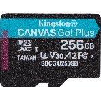Флеш карта microSDXC 256Gb Kingston SDCG4/256GbSP Canvas Go! Plus V10 A2 w/o adapter, фото4