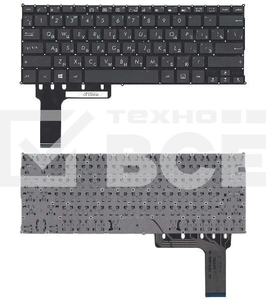 Клавиатура для ноутбука Asus TP201SA черная