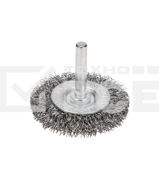Щетка дисковая для дрели Kranz витая стальная проволока, 50 мм